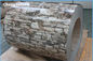 Corrosion Resistance Pre Painted Galvalume Sheet Brick Grain With PU Coating